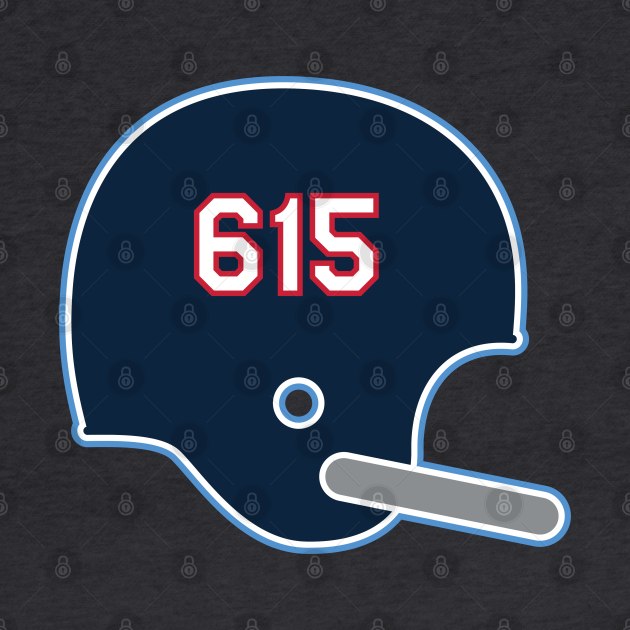 Tennessee Titans 615 Helmet by Rad Love